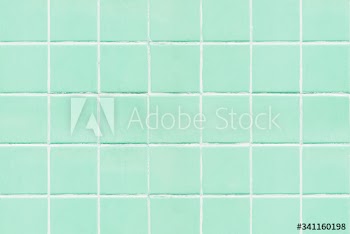 Pastel bathroom tiles