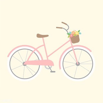 Pastel bike bicycle | Free stock vector - 251186