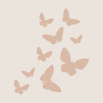 Pastel butterflies silhouette sticker, aesthetic | Free PSD - rawpixel
