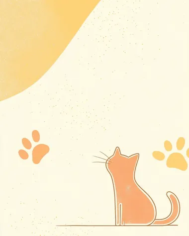 Pastel Cat Silhouette Background Pastel Cat Silhouette Background