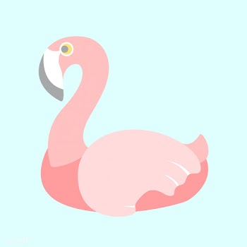 Pastel flamingo vector | Free stock vector - 251174