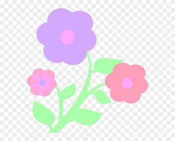 Pastel Flowers Clip Art