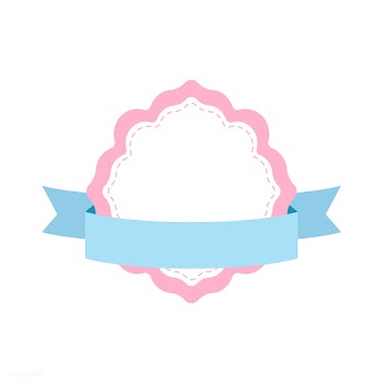 Pastel frame badge design vector | Free stock vector - 494769
