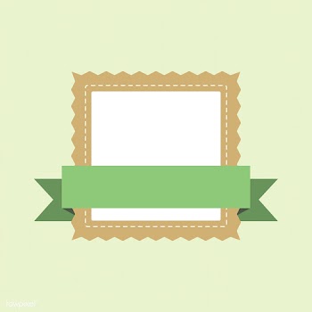 Pastel frame badge design vector | Free stock vector - 494808