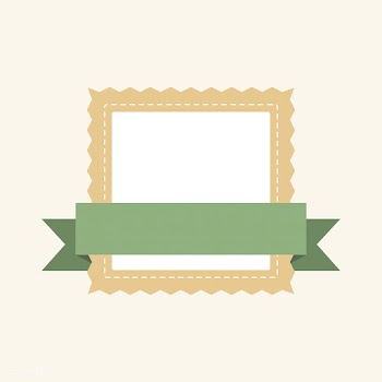 Pastel frame badge design vector | Free stock vector - 494809