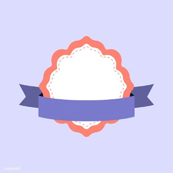 Pastel frame badge design vector | Free stock vector - 494824