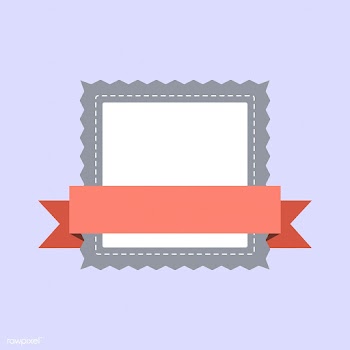 Pastel frame badge design vector | Free stock vector - 494833
