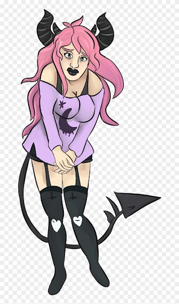 Pastel Goth Demon Girl By Gearsglorified Pastel Goth - Pastel Goth Demon Girl