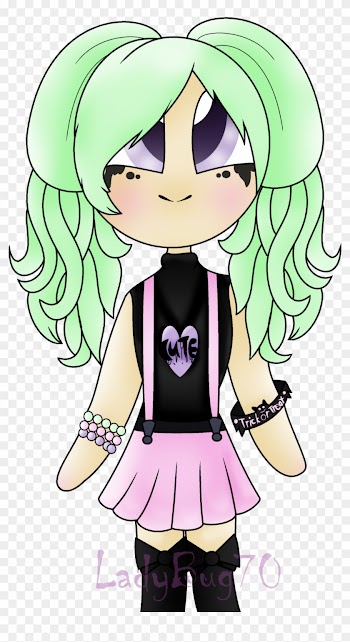Pastel Goth Ppg Oc Basel By Wheres-wolf - Cartoon