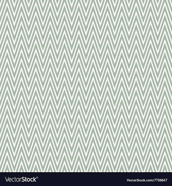 Pastel green zigzag pattern background vector image