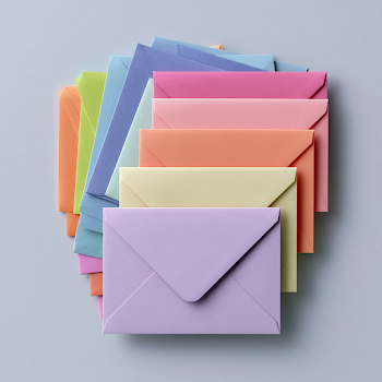 Pastel Minimalist Greeting Card Envelopes
