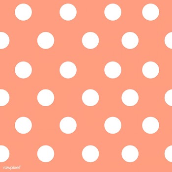 Pastel orange seamless polka dot pattern vect.. | Free stock vector - 531042