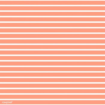Pastel orange seamless striped pattern vector | Free stock vector - 530829