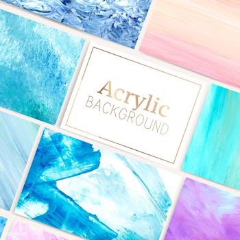 Pastel painted canvases | Free stock vector - 566464