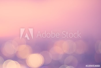 Pastel pink bokeh lights