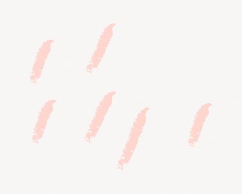 Pastel pink paintbrush stroke clipart | Free Vector - rawpixel