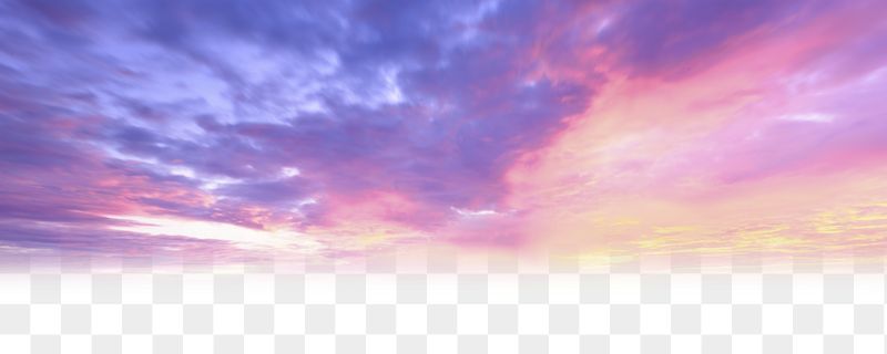 Pastel sky png border, nature | Free PNG - rawpixel