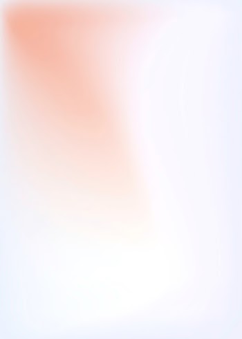Pastel soft peach gradient blur background vector