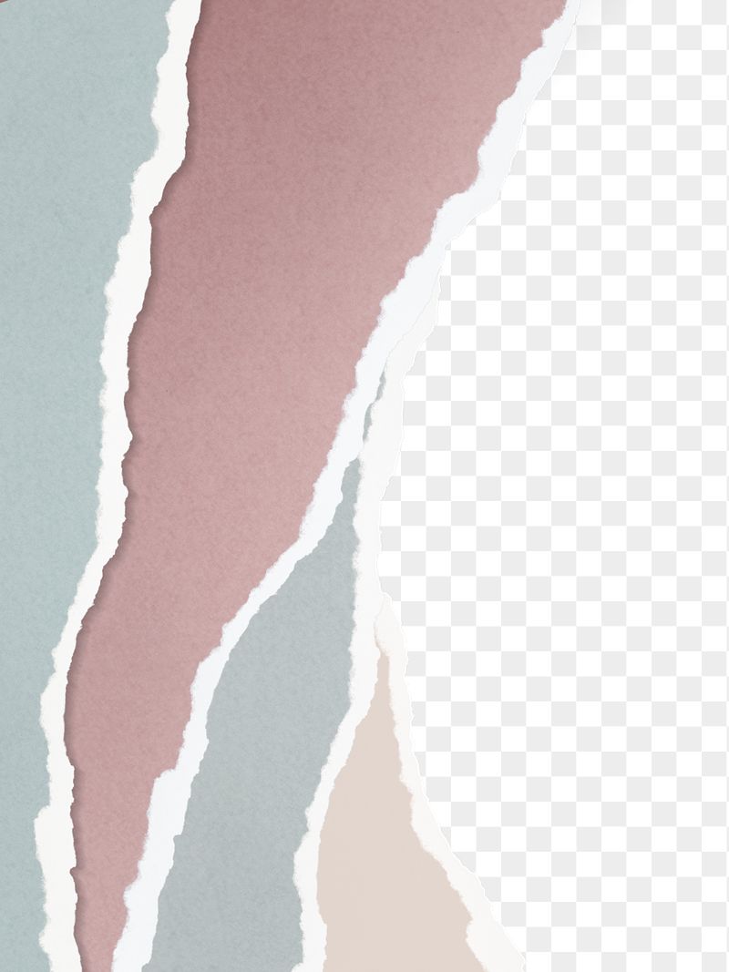Pastel tones png border, torn | Free PNG - rawpixel