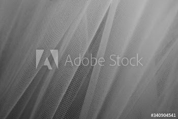 Pastel tulle fabric