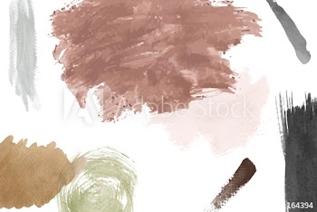 Pastel watercolor strokes textured background