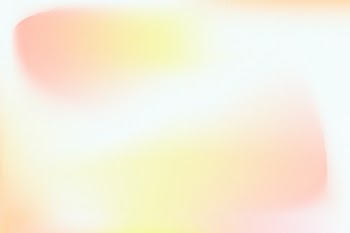 Pastel yellow soft gradient blur vector background
