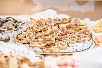 Pastries on Plate in Shallow Photo