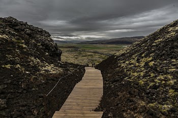 Path in the Middle of Mountains