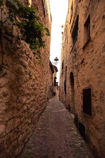 Pathway Between Buildings