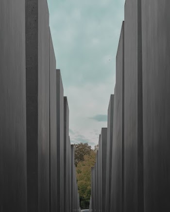 Pathway Between Walls