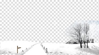 Pathway covered by snow, Guanfu Museum Xiaoxue Daxue Changhe Snow, Snow Snow transparent background PNG clipart