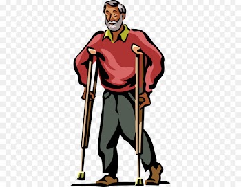 Patient Vector graphics Pharmaceutical drug Illustration Clip art - crutches poster 