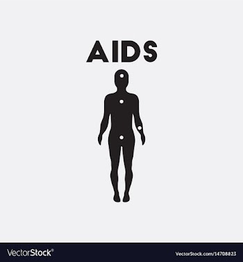 Patients point on the human body various vector image