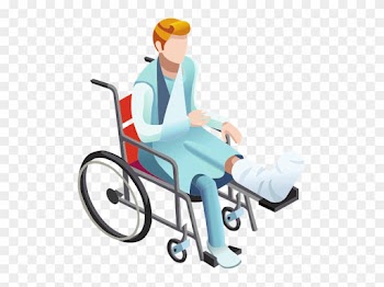 Patients Vector Isometric People - Site Vectorstock Nurse Wheelchair Vector