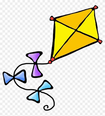 Patrick's Day And Happy Spring To All An Easter Freebie - Easter Kite Clipart