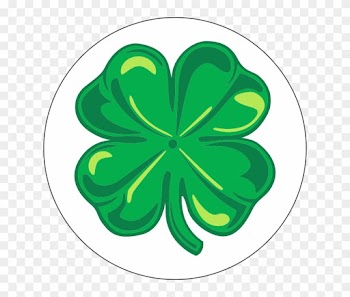 Patrick's Day - Four Leaf Clover Drawing