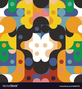  					Pattern Abstract color vector image														