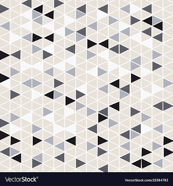 Pattern background triangle retro vintage design vector image