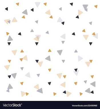 Pattern background triangle retro vintage design vector image