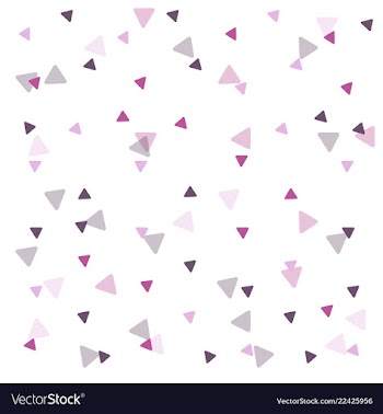 Pattern background triangle retro vintage design vector image