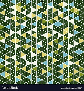 Pattern background triangle retro vintage design vector image