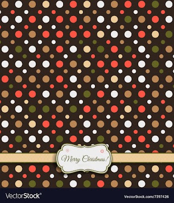 Pattern colored 32fr MChristmas vector image