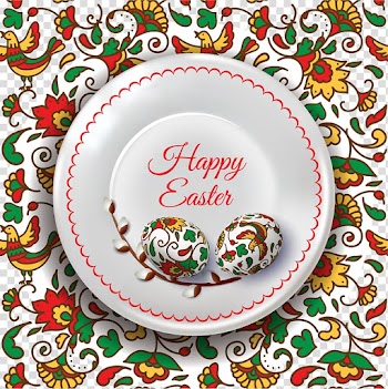 Pattern, Colorful easter egg transparent background PNG clipart