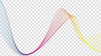 Pattern, Colorful ripple, blue, red, and yellow waves transparent background PNG clipart