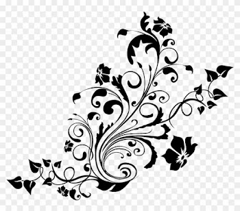 Pattern Design Damask Swirl Floral Decoration - Pretty Flower Design Shower Curtain