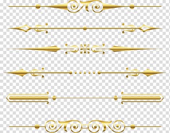 Pattern dividing line transparent background PNG clipart