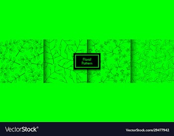 pattern floral design collection
