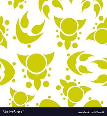 Pattern in bright style vector image