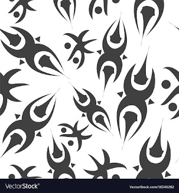 Pattern in bright style vector image