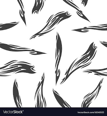 Pattern in bright style vector image